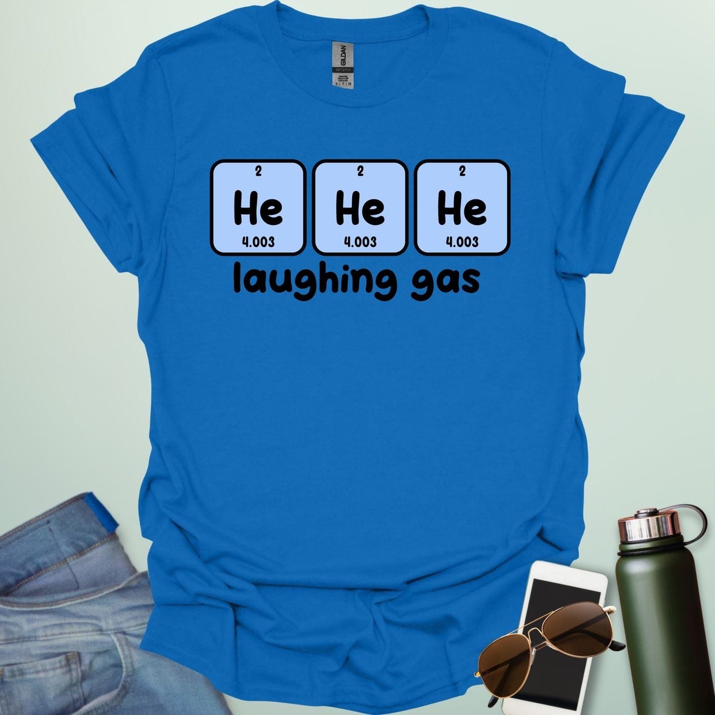 He He He ELEMENT LAUGHING GAS T-Shirt