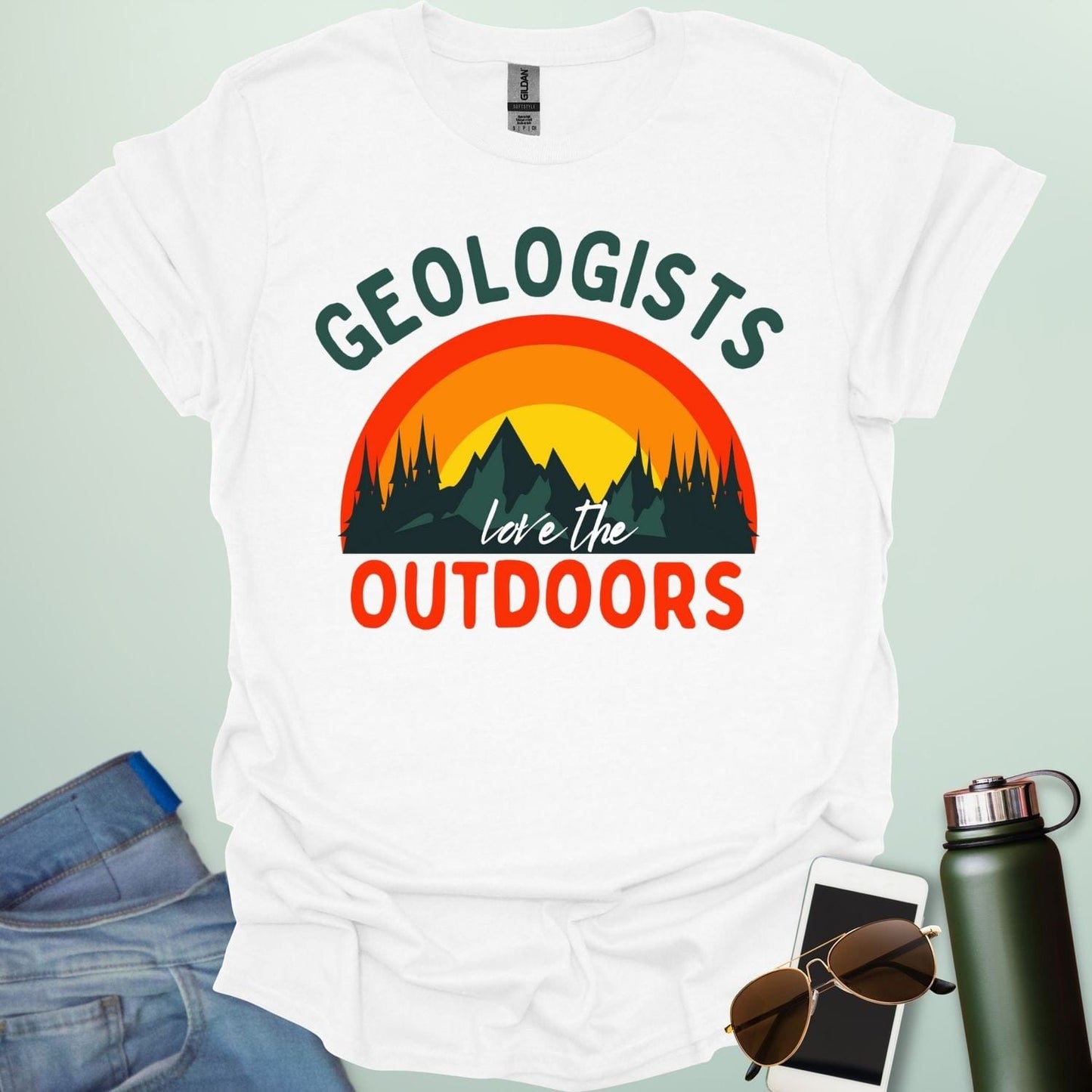 GEOLOGISTS LOVE THE OUTDOORS T-Shirt