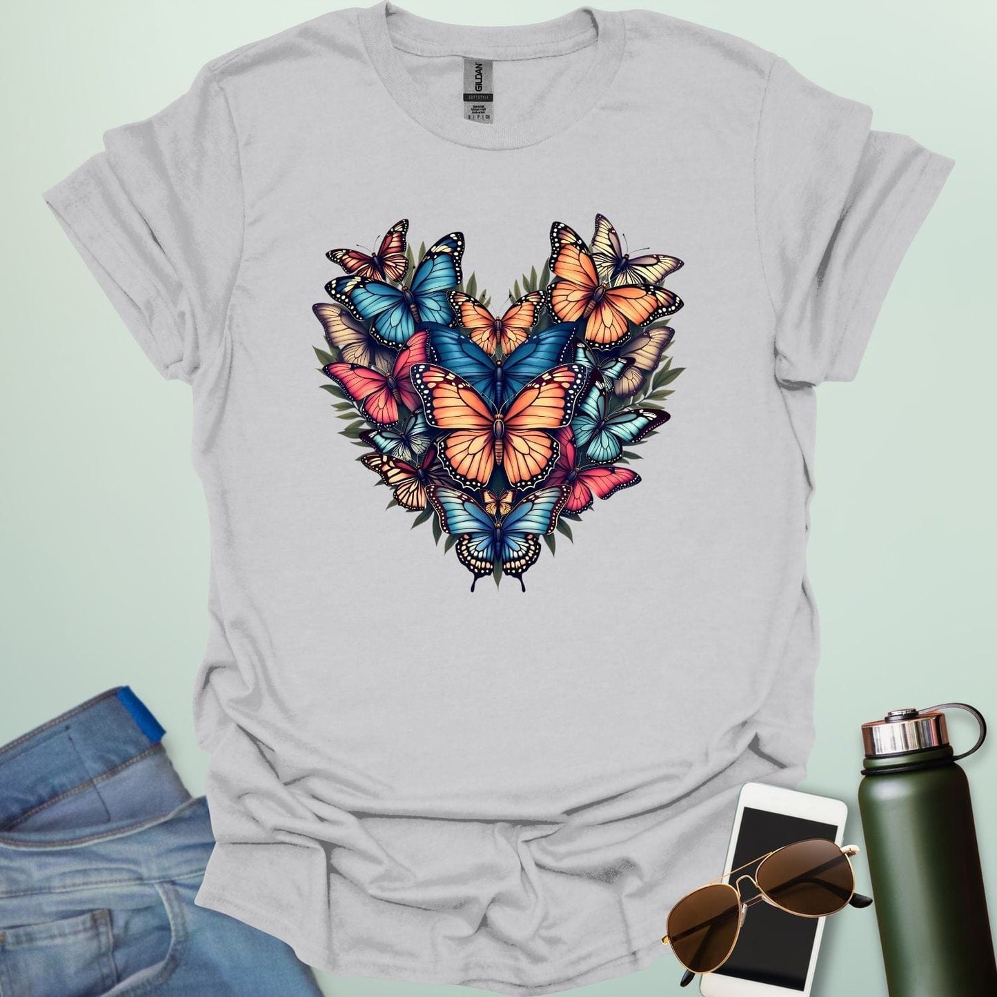 BUTTERFLY HEART T-Shirt