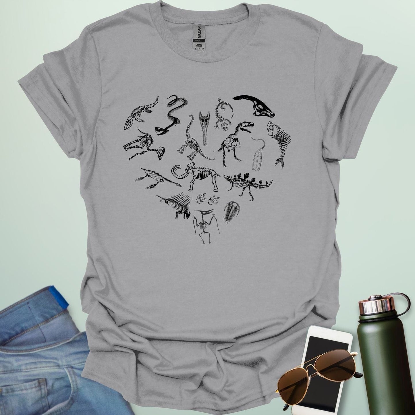 FOSSIL HEART T-Shirt