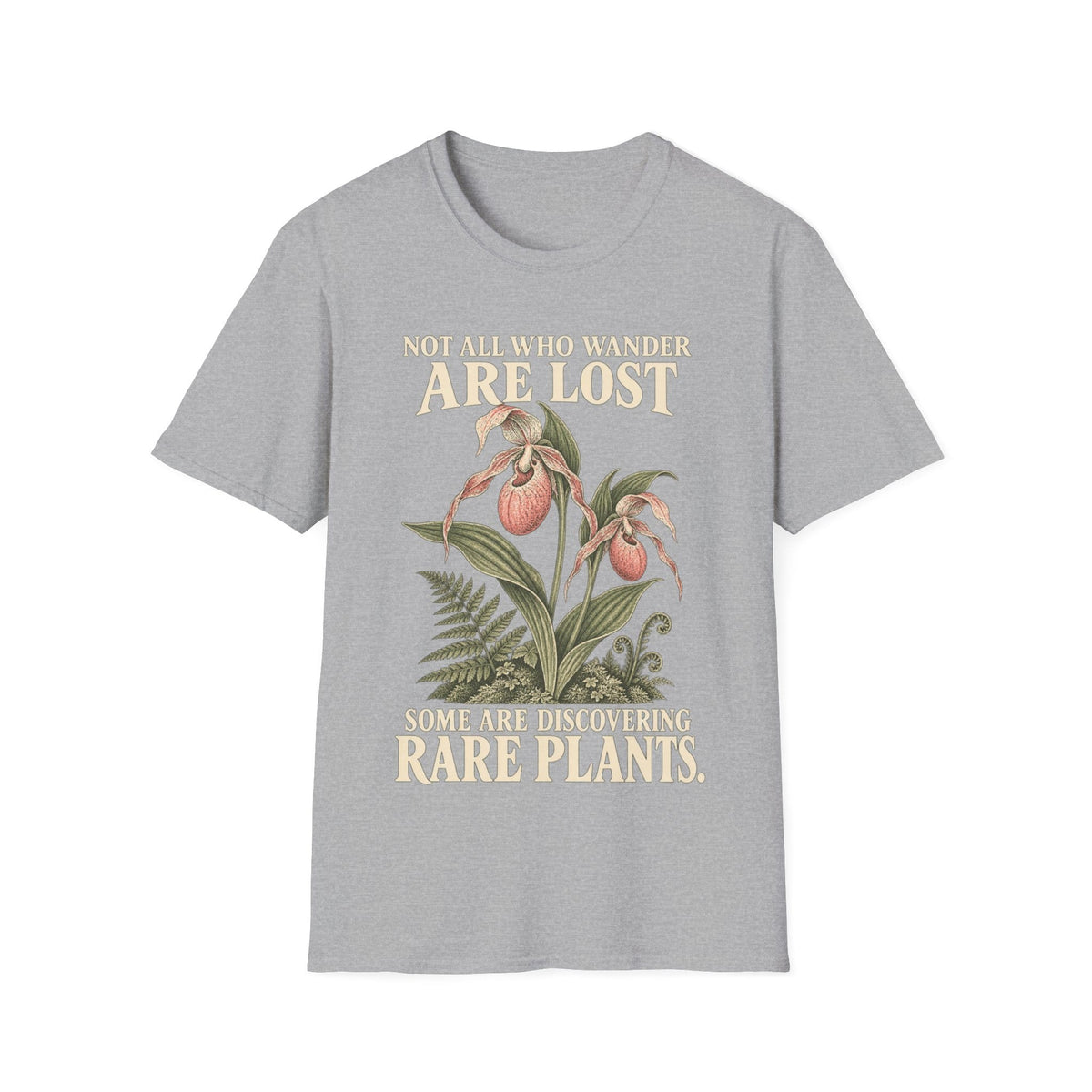 WANDER AND DISCOVER RARE PLANTS T-Shirt