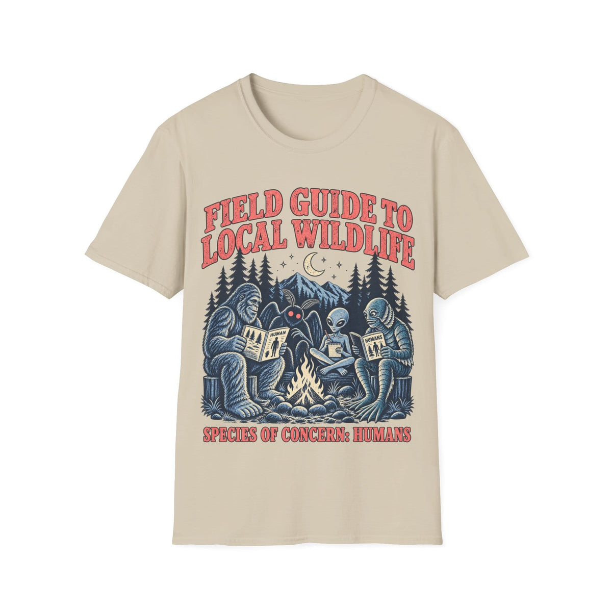 FIELD GUIDE TO LOCAL HUMAN WILDLIFE T-Shirt