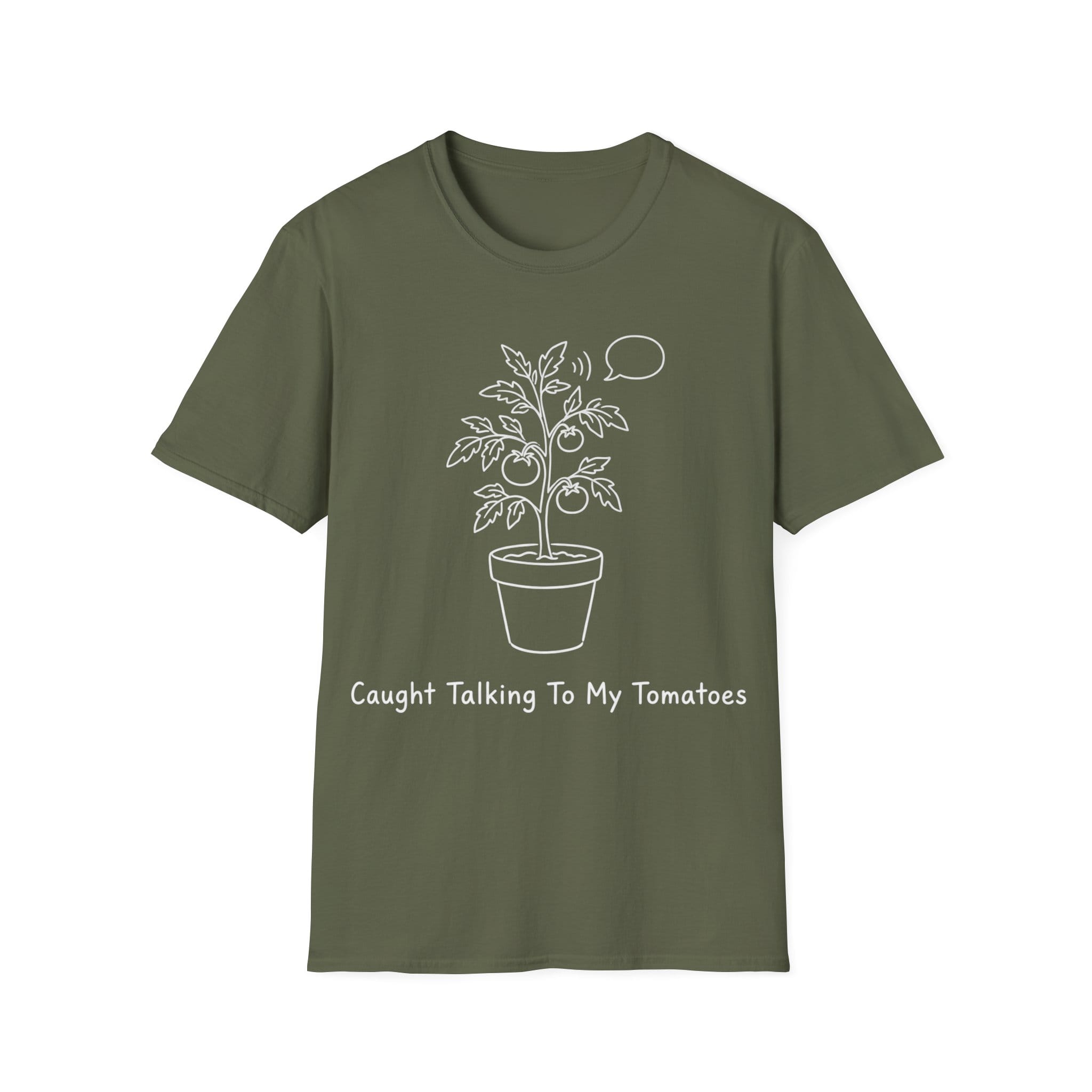 CAUGHT TALKING TO MY TOMATOES T-Shirt
