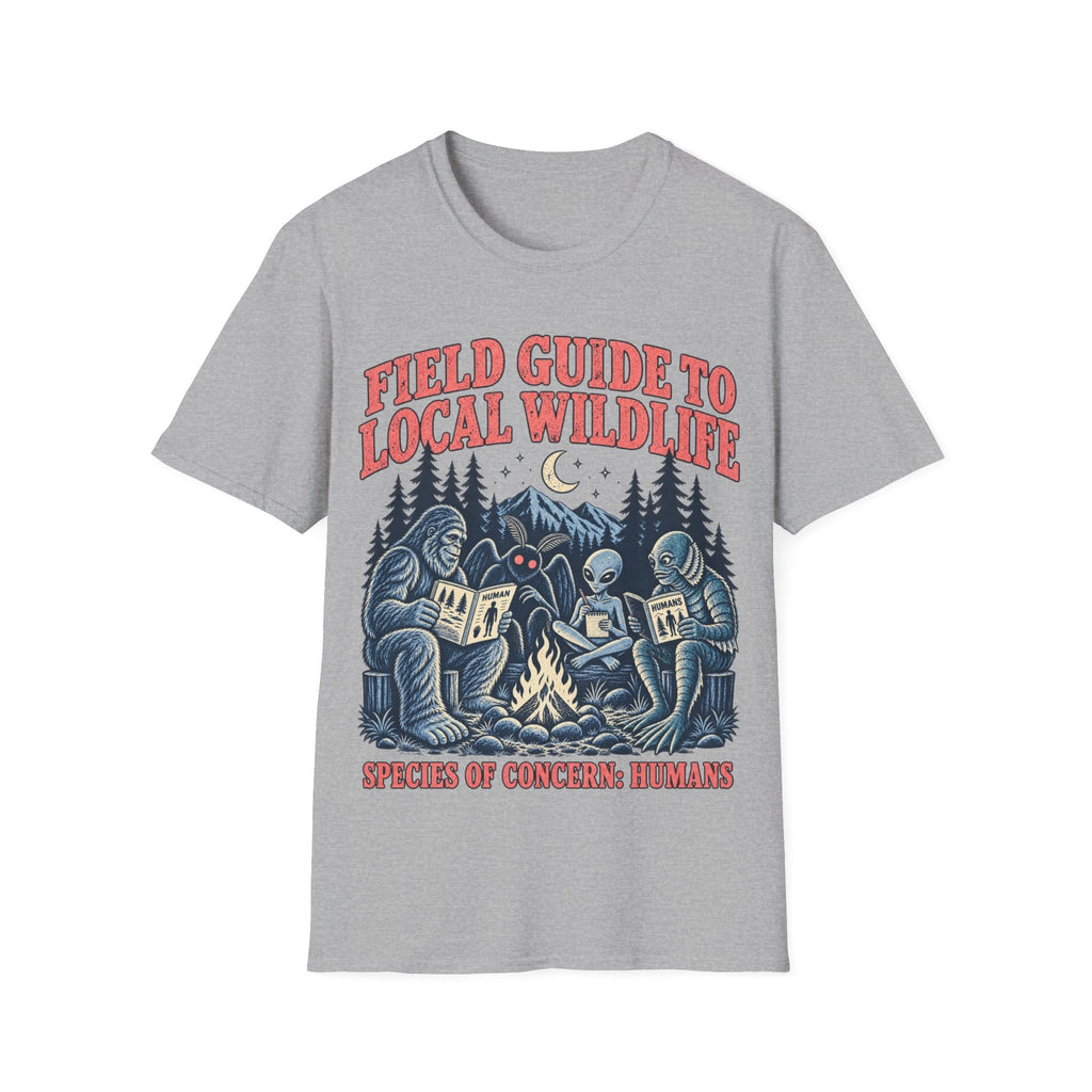 FIELD GUIDE TO LOCAL HUMAN WILDLIFE T-Shirt