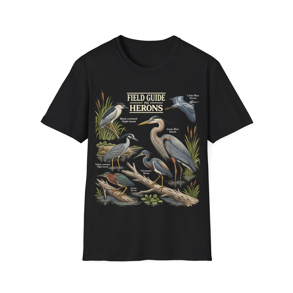 A FIELD GUIDE TO HERONS T-Shirt