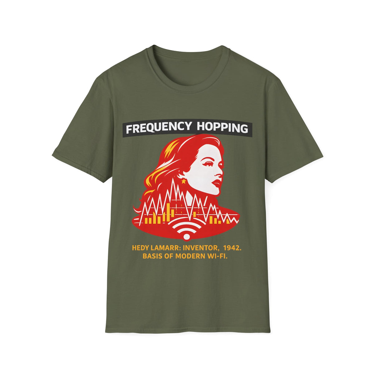 HEDY LAMARR FREQUENCY HOPPING T-Shirt