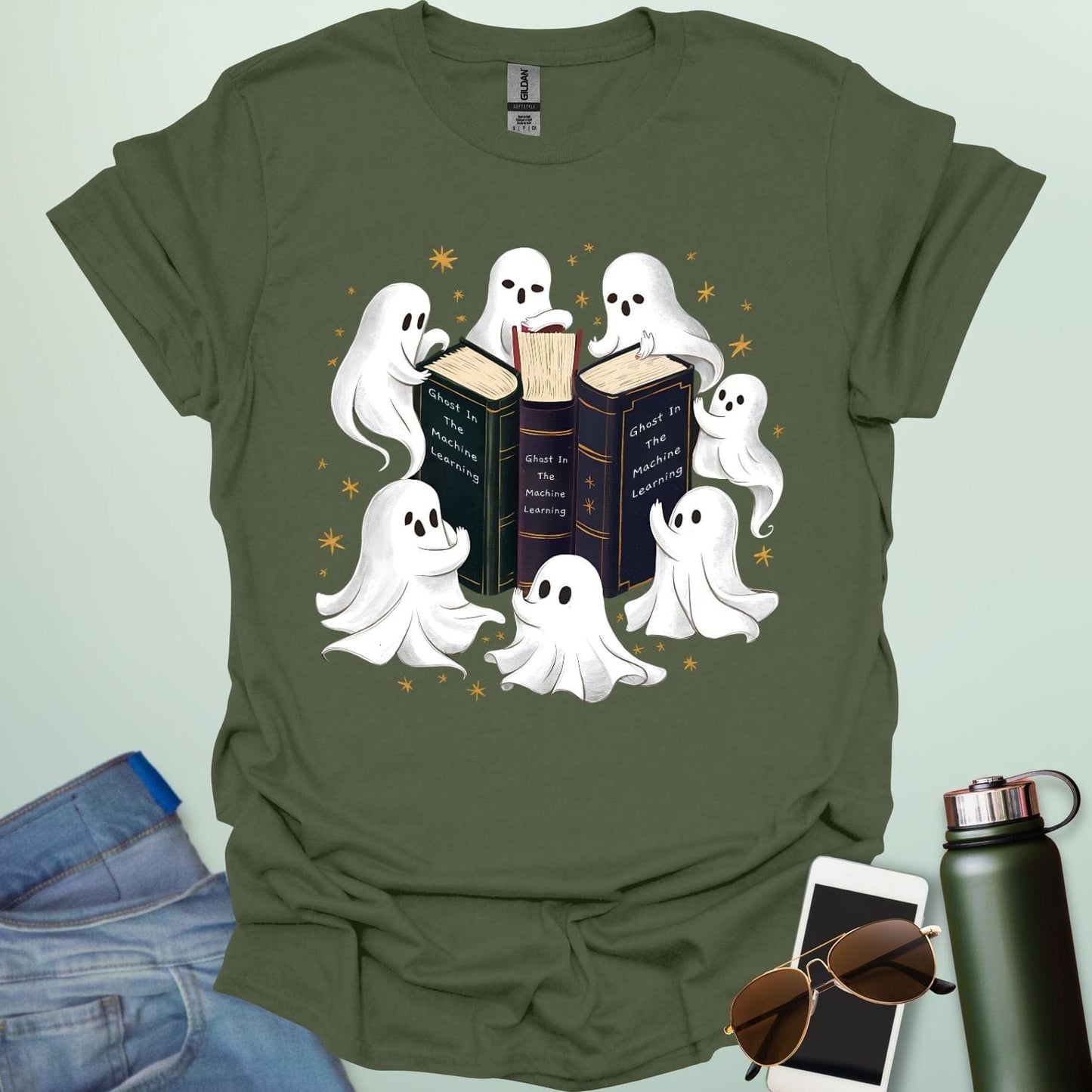 GHOSTS AND THE MACHINE LEARNING T-Shirt