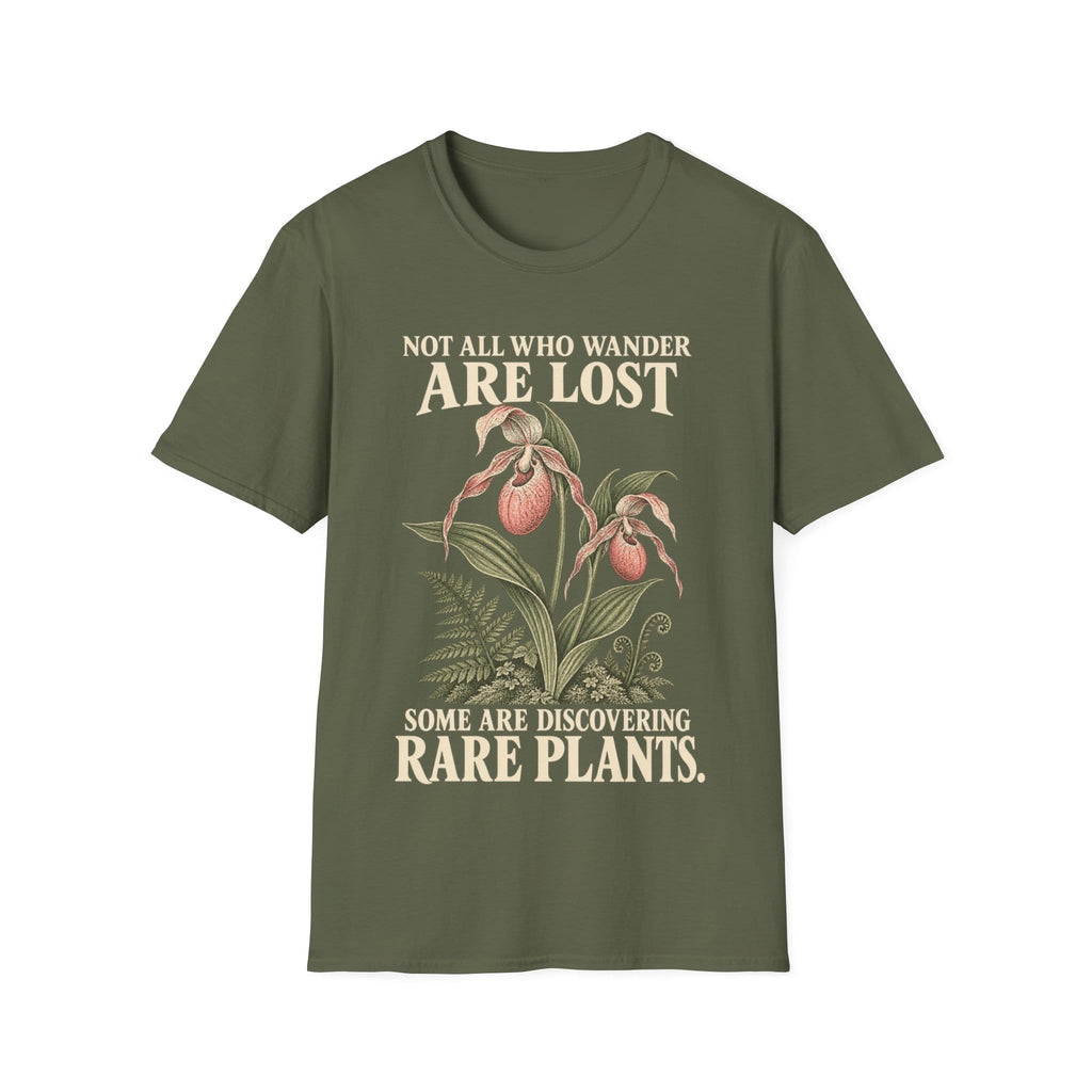 WANDER AND DISCOVER RARE PLANTS T-Shirt