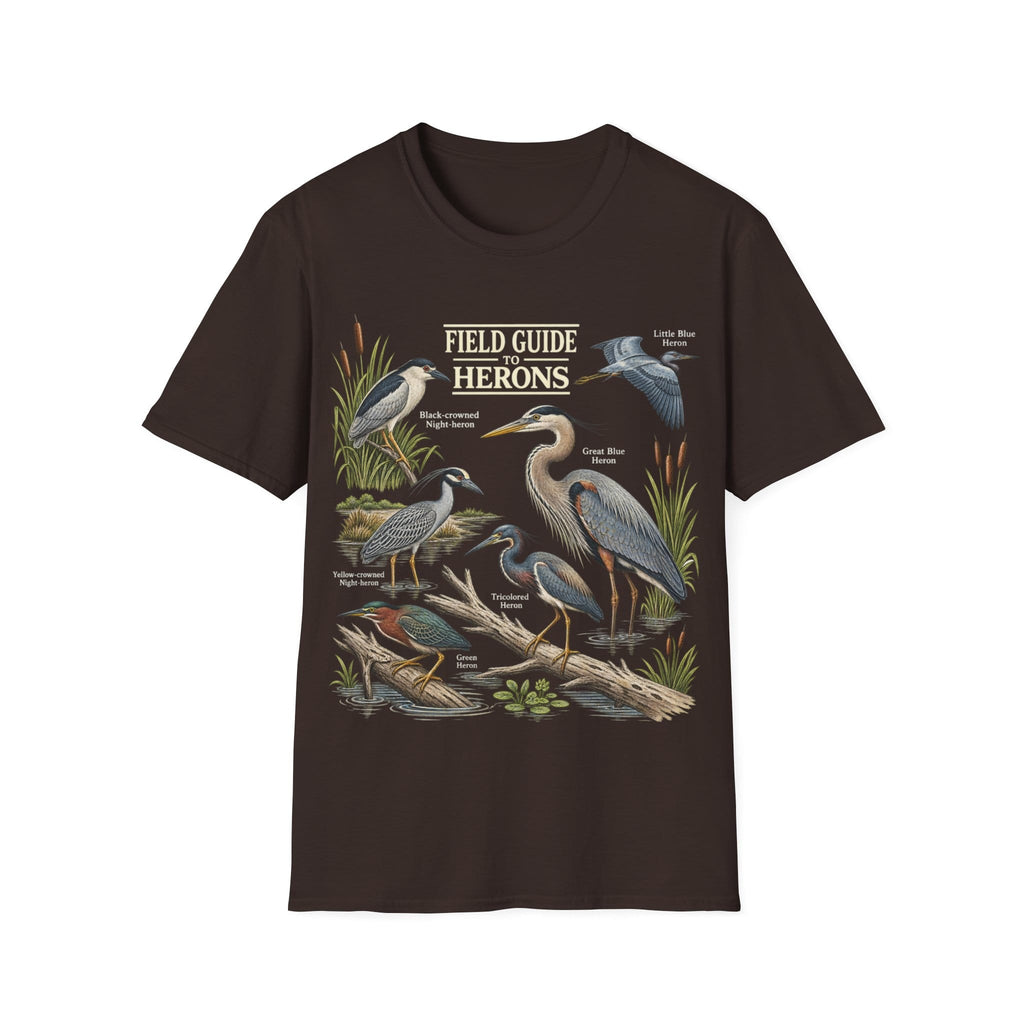 A FIELD GUIDE TO HERONS T-Shirt