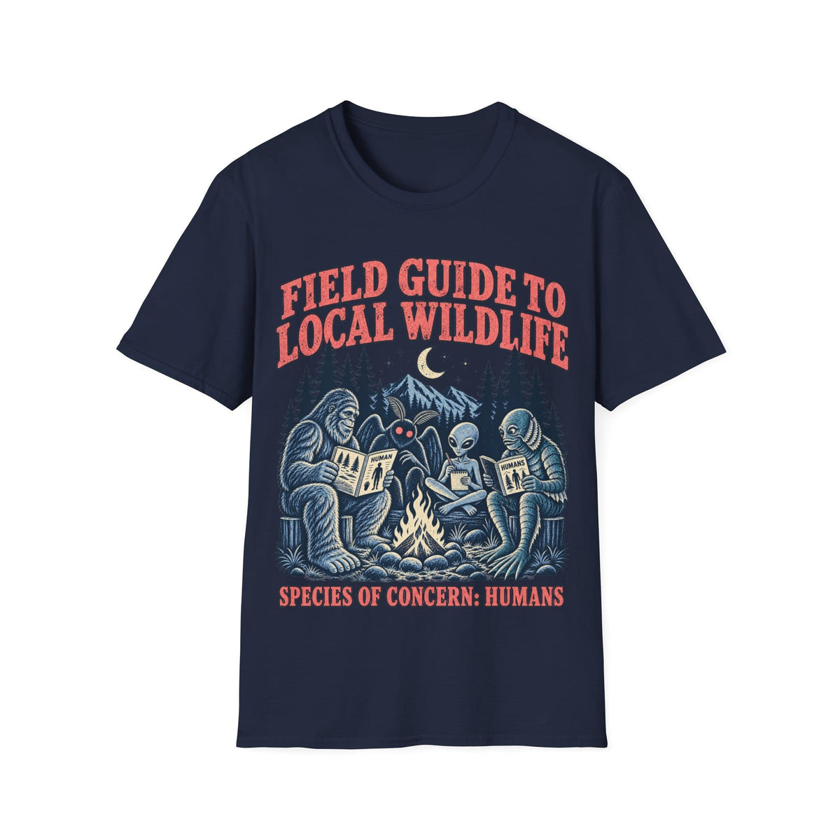 FIELD GUIDE TO LOCAL HUMAN WILDLIFE T-Shirt