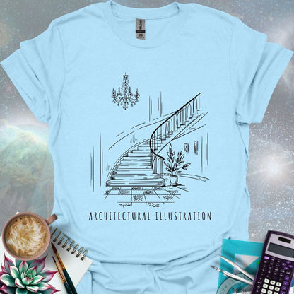 ARCHITECTURAL ILLUSTRATION T-Shirt