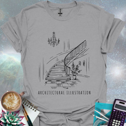 ARCHITECTURAL ILLUSTRATION T-Shirt