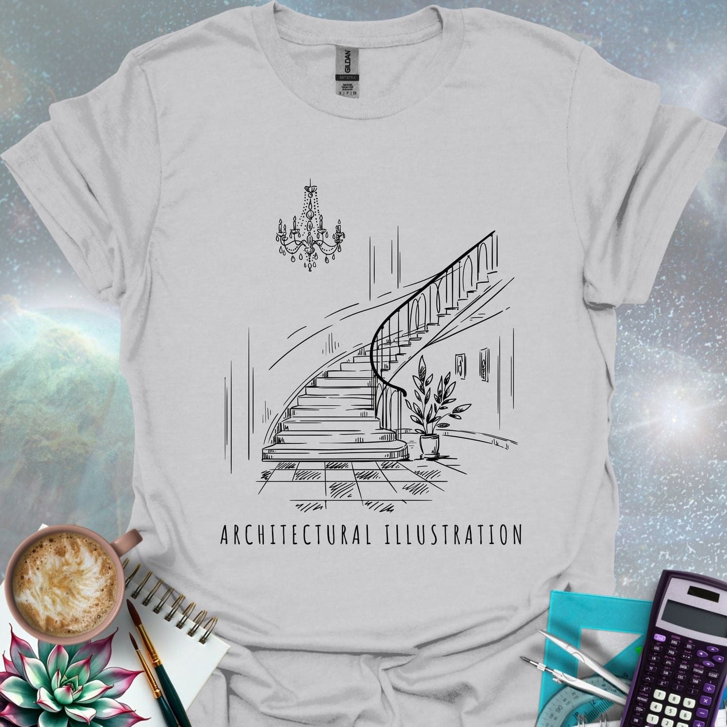 ARCHITECTURAL ILLUSTRATION T-Shirt