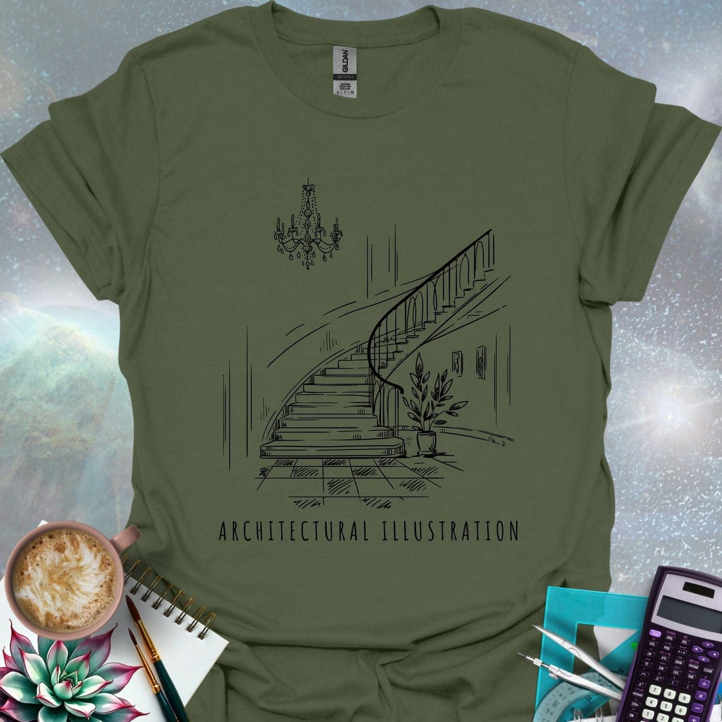 ARCHITECTURAL ILLUSTRATION T-Shirt