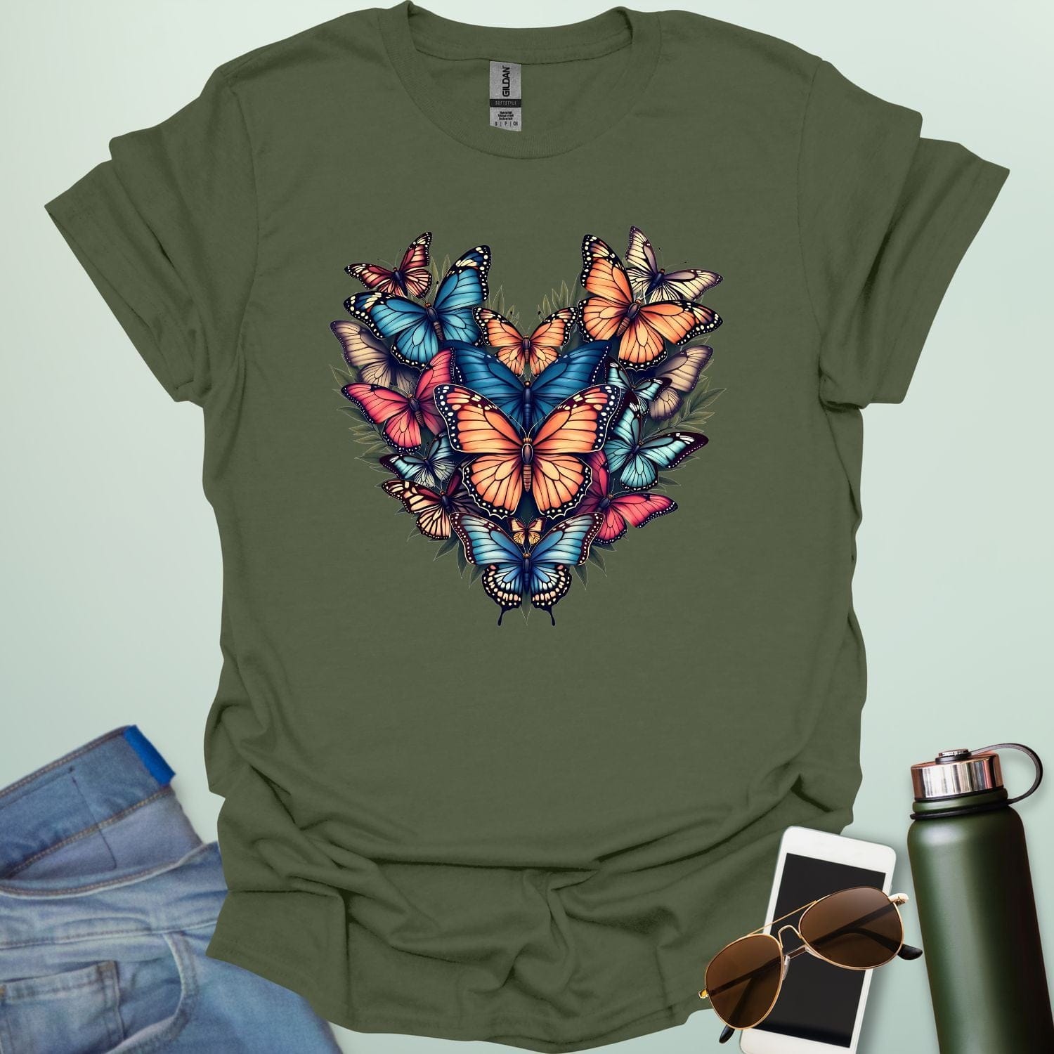 BUTTERFLY HEART T-Shirt