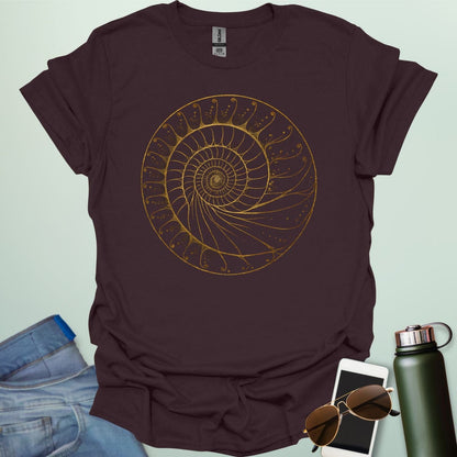 FIBONACCI GOLDEN GRAPHIC T-Shirt