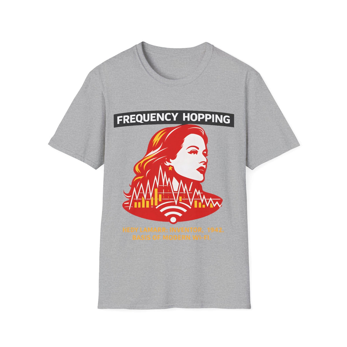 HEDY LAMARR FREQUENCY HOPPING T-Shirt