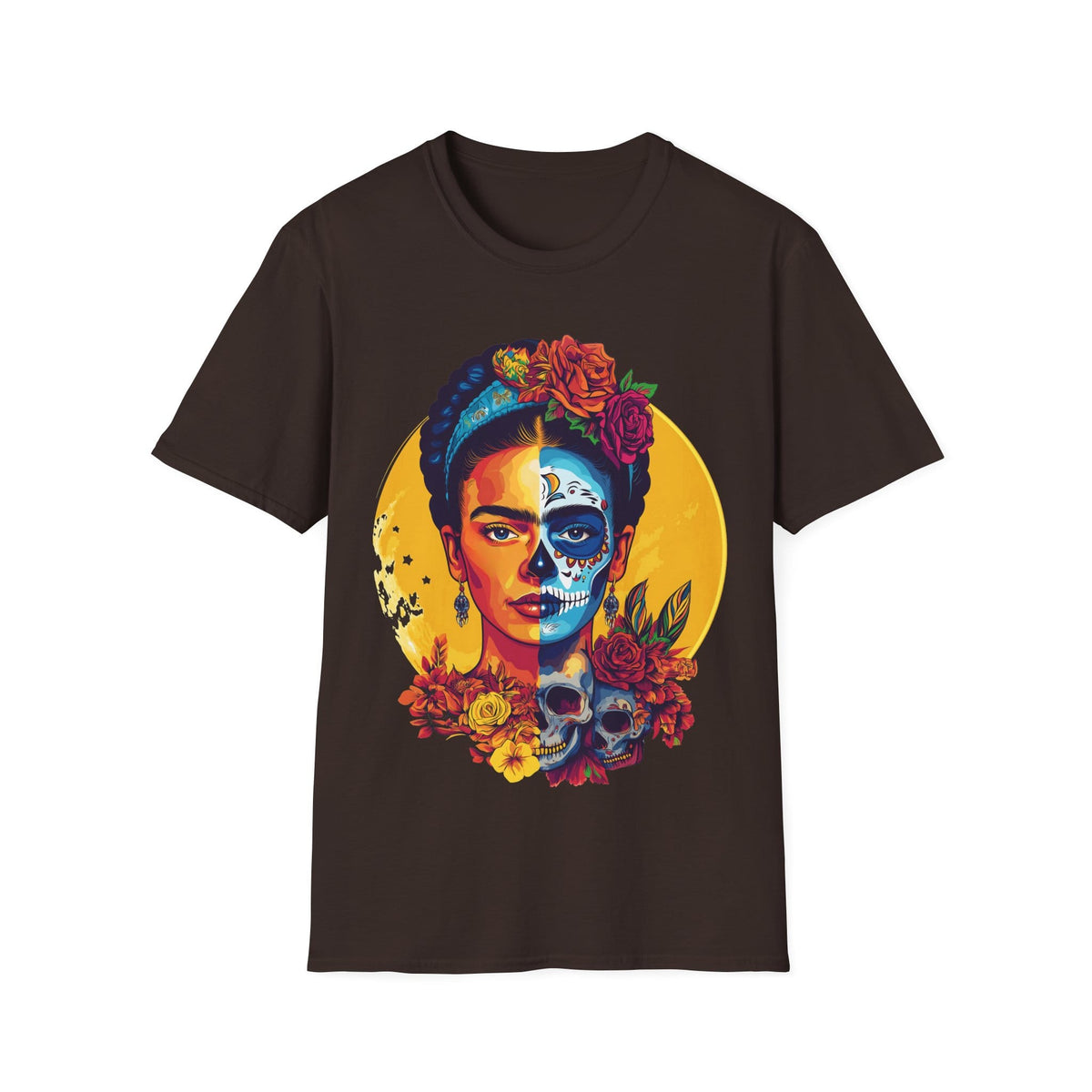 FRIDA KAHLO DIA DE LOS MUERTOS T-Shirt