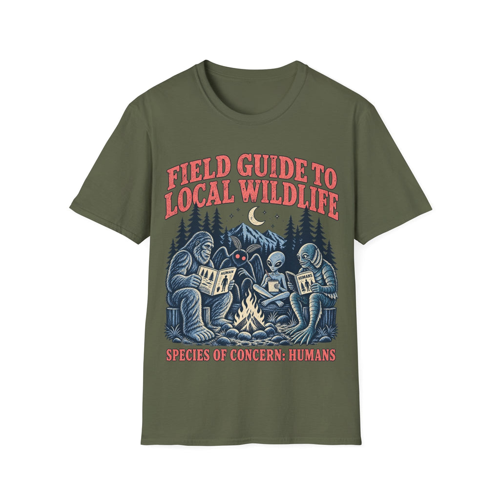 FIELD GUIDE TO LOCAL HUMAN WILDLIFE T-Shirt