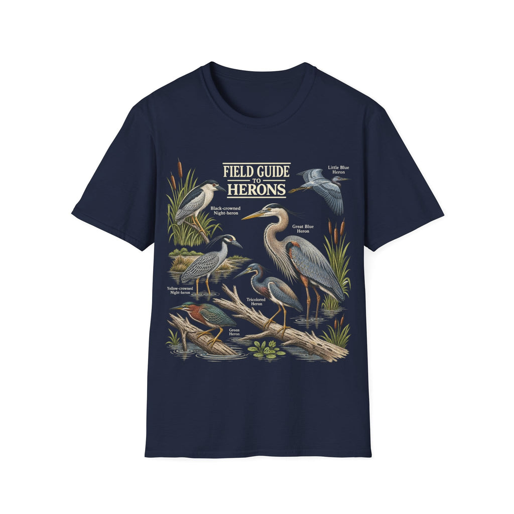 A FIELD GUIDE TO HERONS T-Shirt